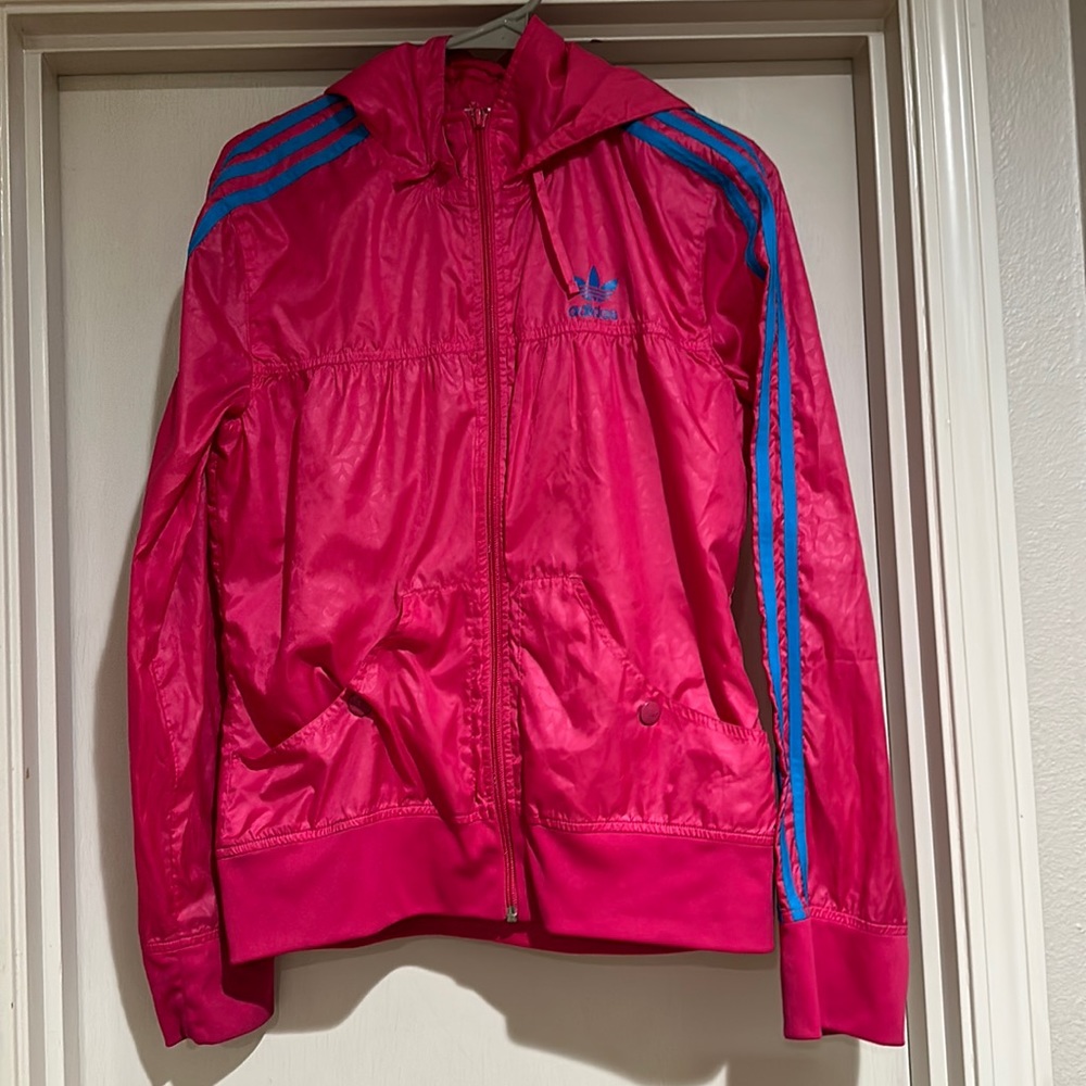 adidas original sample zip-up jacket